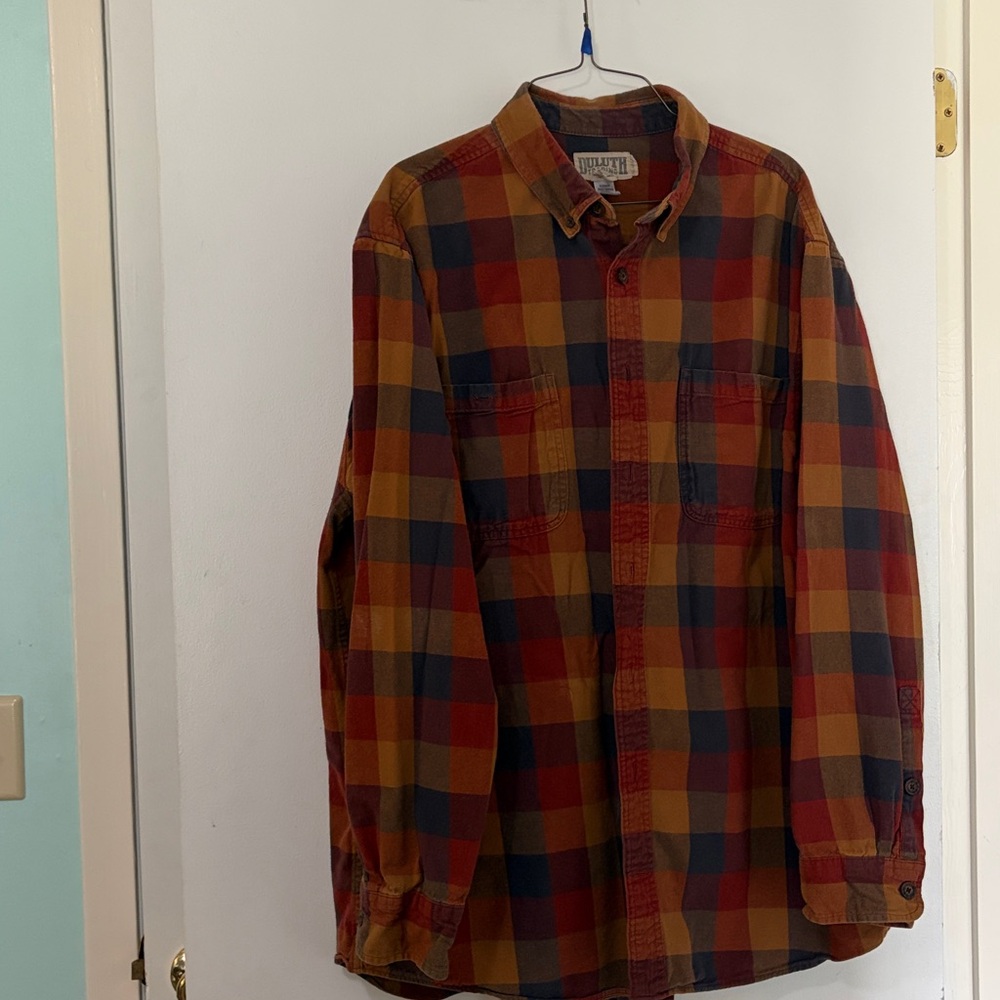 Men’s XL Tall  Duluth Trading Co Flannel Shirt